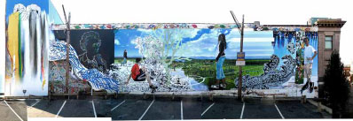 the aFter School artS program mural in torrington, ct