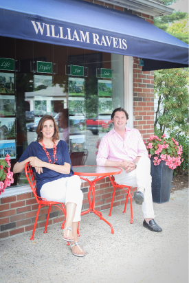 STACEY & PELS MATTHEWS AT THEIR REAL ESTATE OFFICE